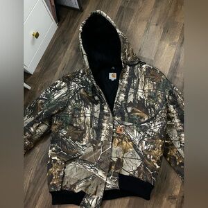 NEW Carhartt Camo hooded jacket (read description)